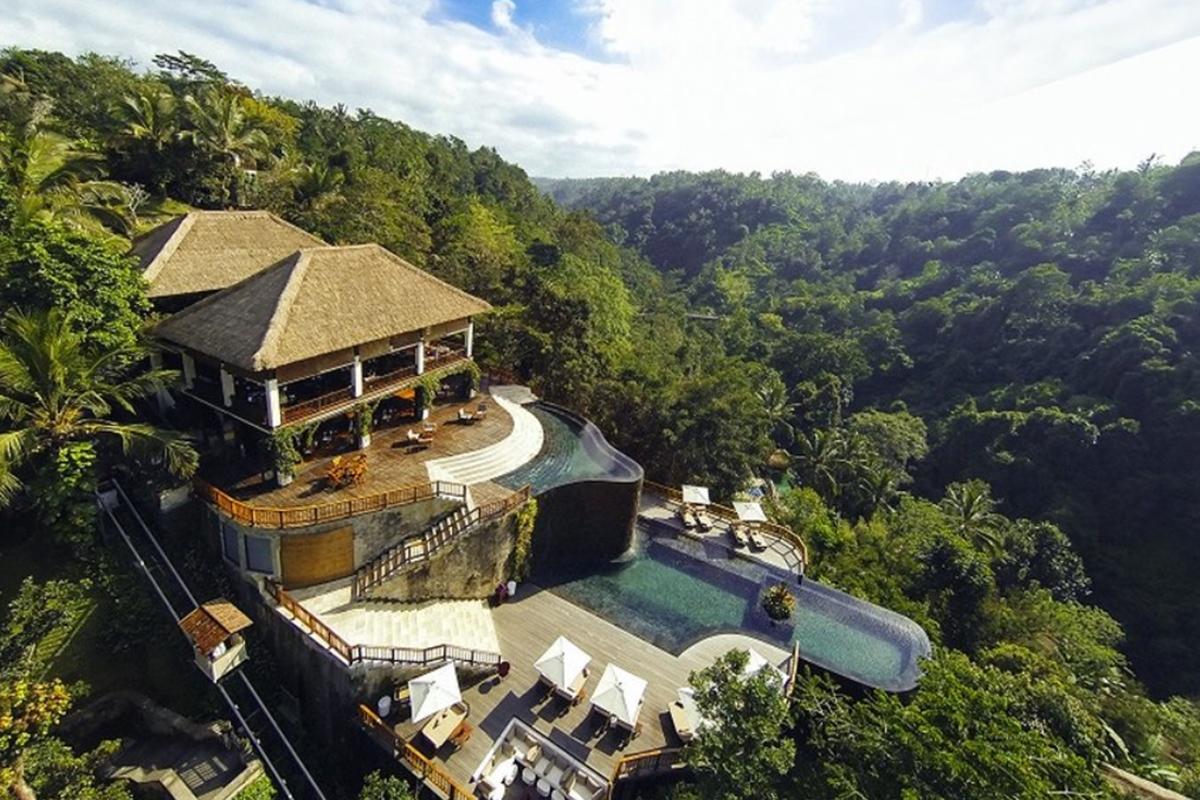 Hanging Gardens Of Bali Hotel Payangan Bagian luar foto